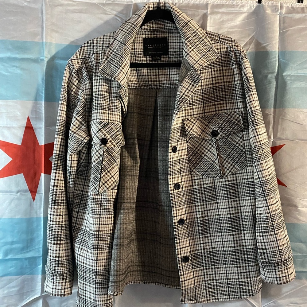 Sanctuary Monochrome Checkered Jacket